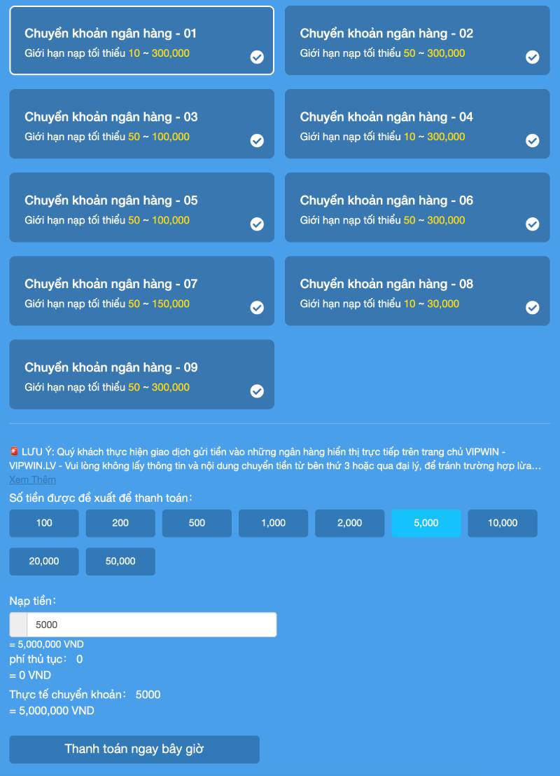 Chuyển khoản ngân hàng – Phổ thông, tiện lợi, ổn định