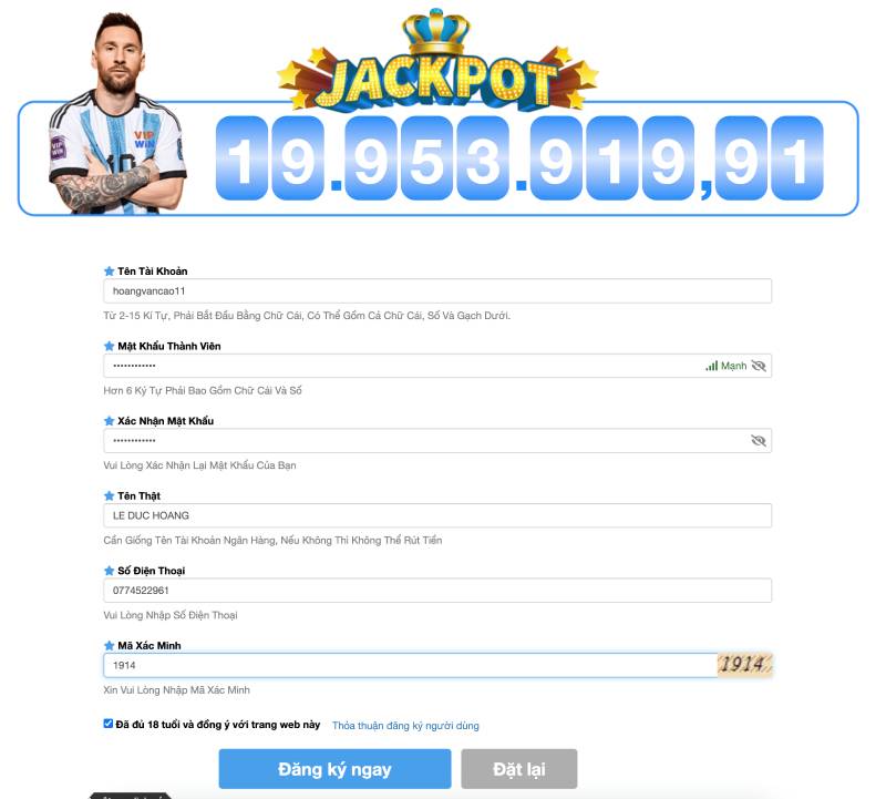 Hướng dẫn chi tiết cách đăng ký Vin777