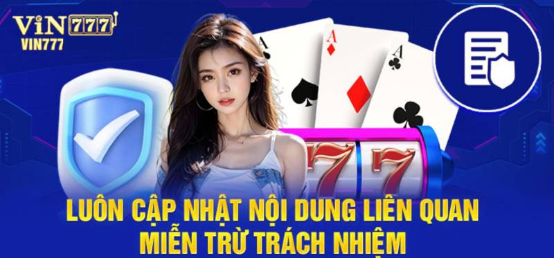 Miễn trừ mọi trách nhiệm đối với tài khoản của hội viên